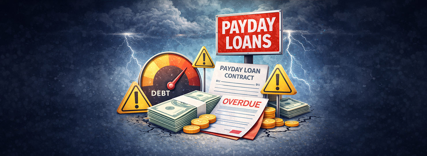 Payday loan cycle and warning signs